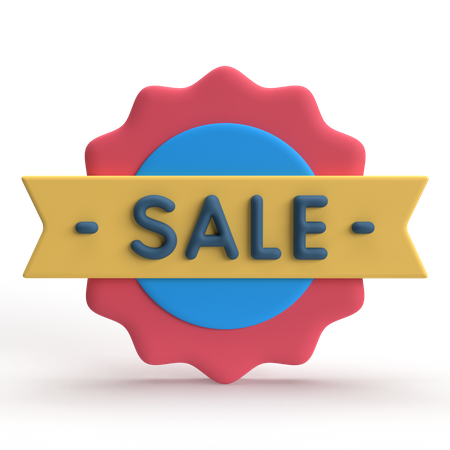 Sale  3D Icon