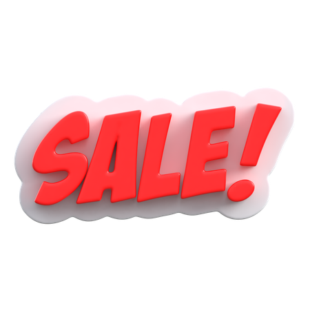 Sale  3D Icon