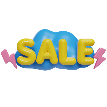 Sale  3D Icon