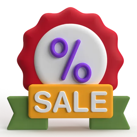 Sale  3D Icon