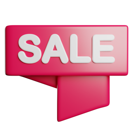 Sale  3D Icon