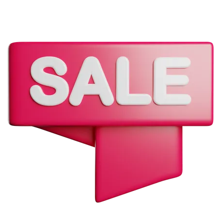 Sale  3D Icon