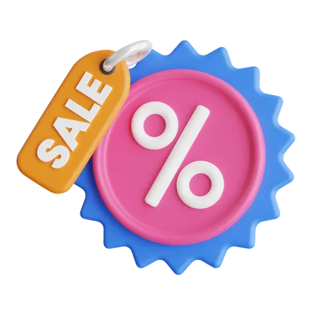 Sale  3D Icon