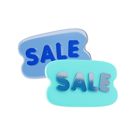 Sale  3D Icon