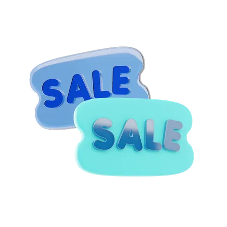 Sale  3D Icon