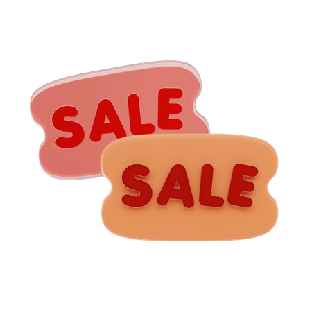 Sale  3D Icon