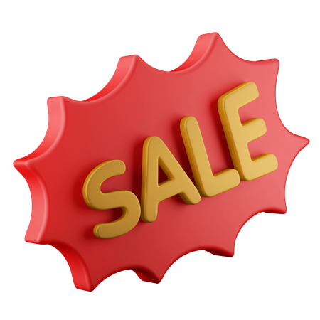 Sale  3D Icon