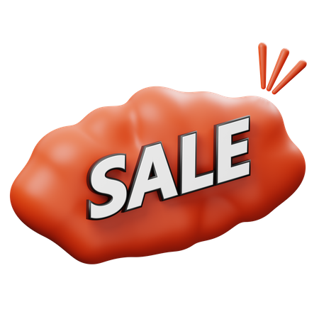 Sale  3D Icon