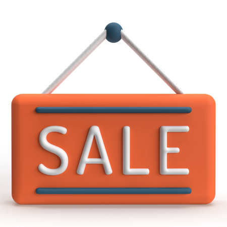 Sale  3D Icon