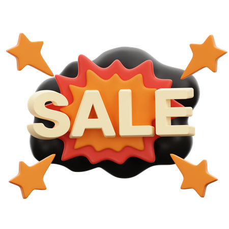 Sale  3D Icon