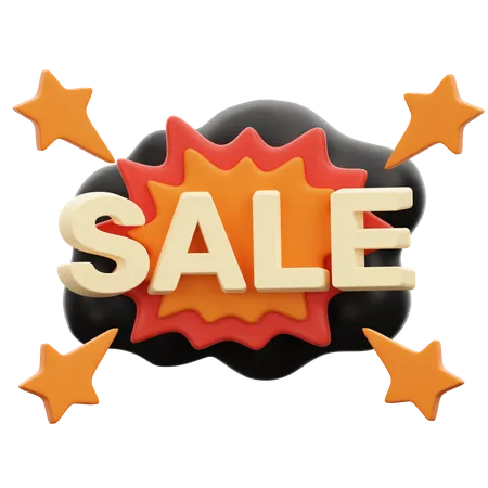 Sale  3D Icon