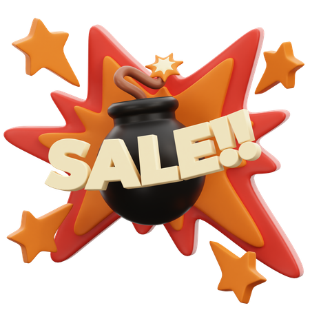 Sale  3D Icon