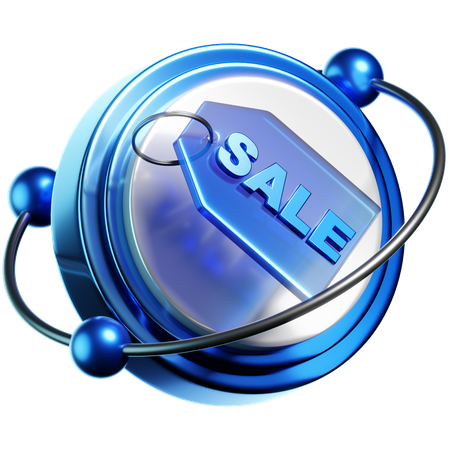 Sale  3D Icon