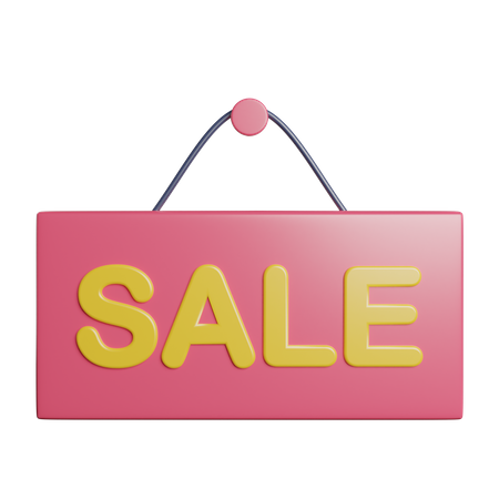 Sale  3D Icon