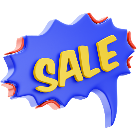 Sale  3D Icon
