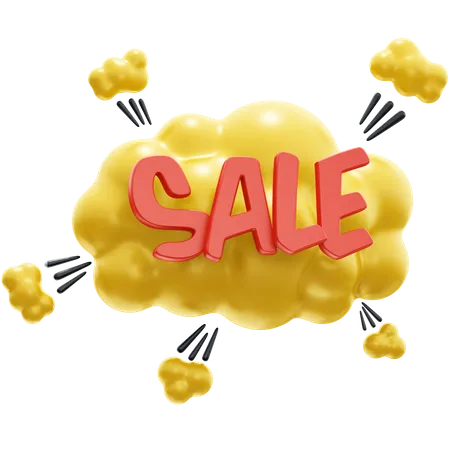 Sale  3D Illustration