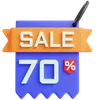 Sale 70 Percent