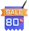 Sale 80 Percent