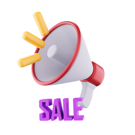 Sale Announcement  3D Icon