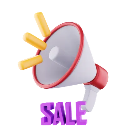 Sale Announcement  3D Icon