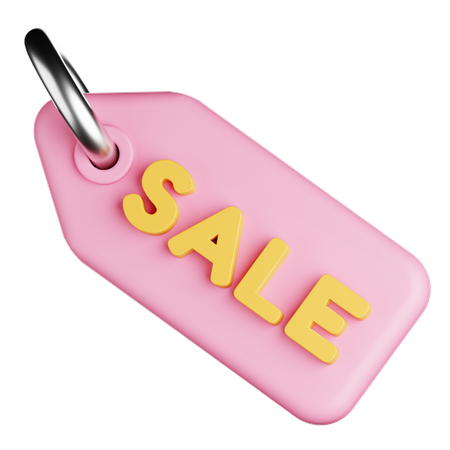 Sale Arrow Tags  3D Icon