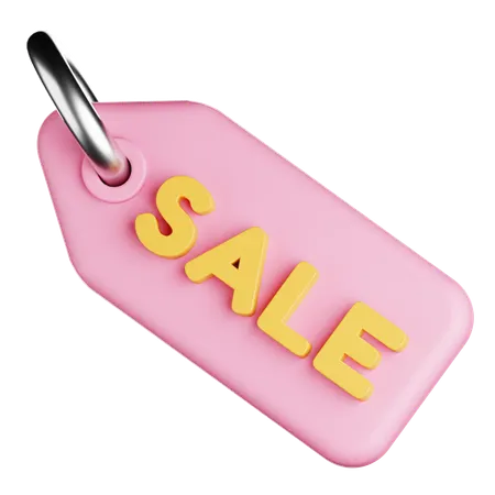 Sale Arrow Tags  3D Icon