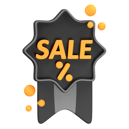 Sale Badge  3D Icon
