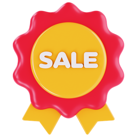 Sale Badge  3D Icon