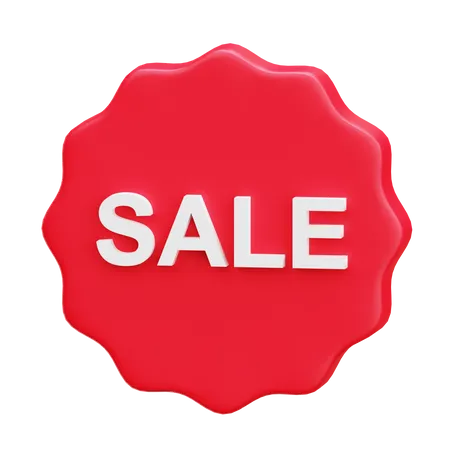 Sale Badge  3D Icon