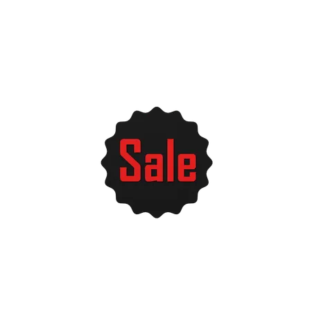 Sale Badge  3D Icon