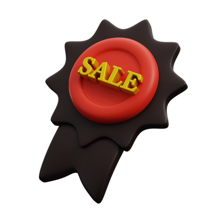 Sale Badge  3D Icon