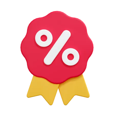 Sale Badge  3D Icon