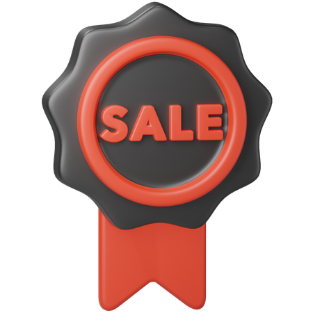 Sale Badge  3D Icon