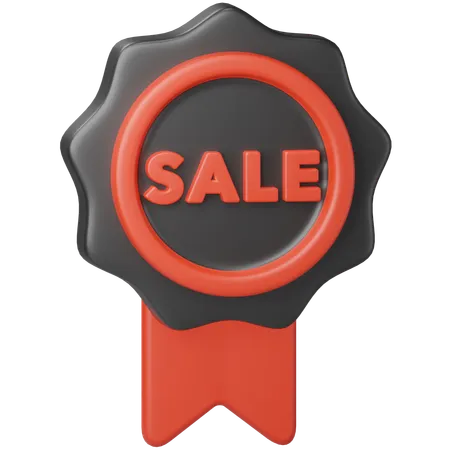 Sale Badge  3D Icon