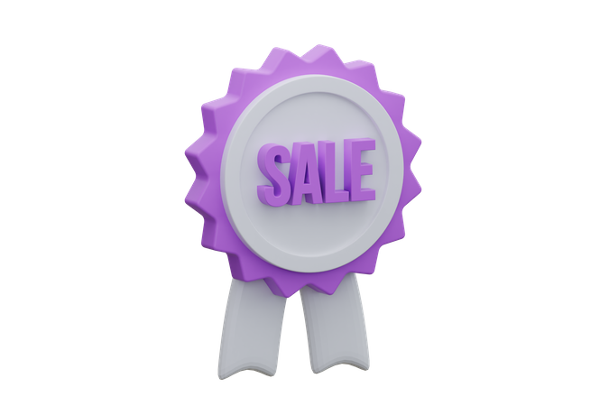 Sale Badge  3D Icon