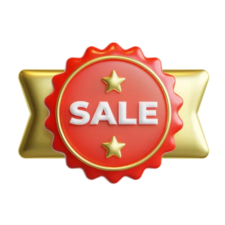 Sale Badge  3D Icon