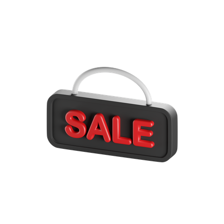 Sale Board  3D Icon