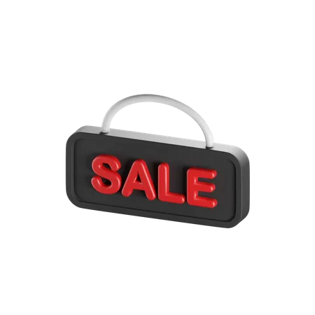 Sale Board  3D Icon