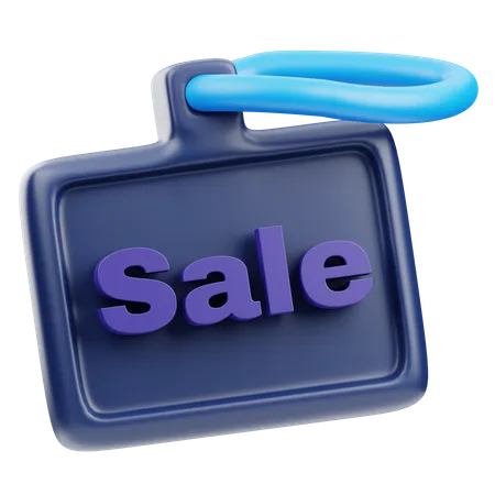 Sale Board  3D Icon