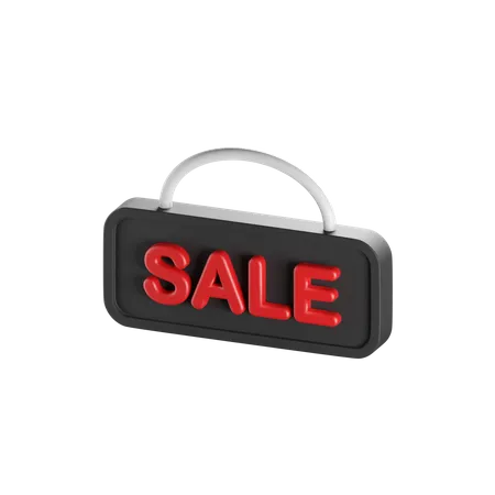 Sale Sign 3 D Icon Isolated Images 3D Icon