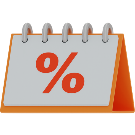 Sale date  3D Icon