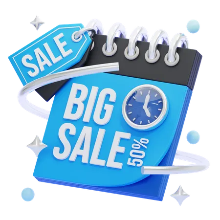 SALE DAY  3D Icon