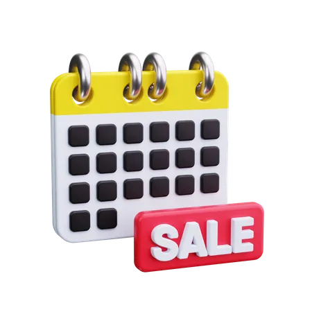 Sale Day  3D Icon