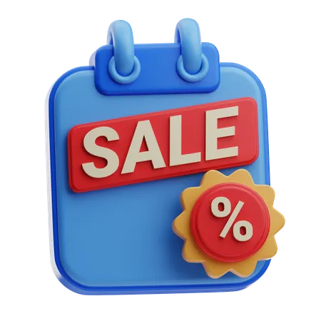 Sale Day  3D Icon