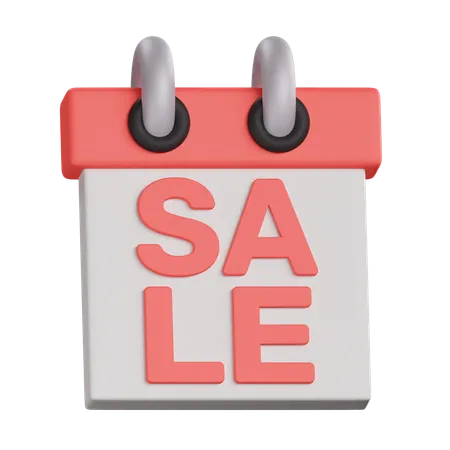 Sale Day  3D Icon