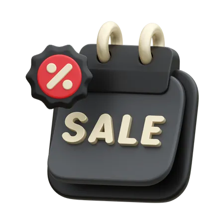 Sale Day  3D Icon