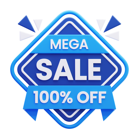 Sale discount  3D Icon