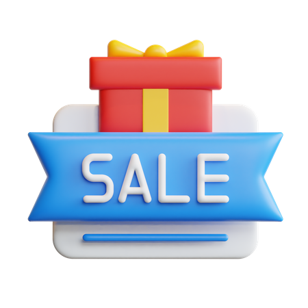 Sale Gift  3D Icon