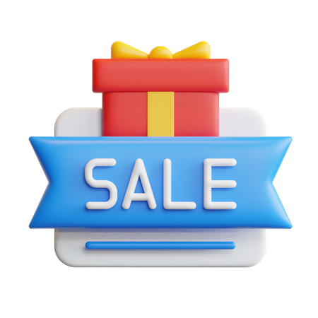 Sale Gift  3D Icon