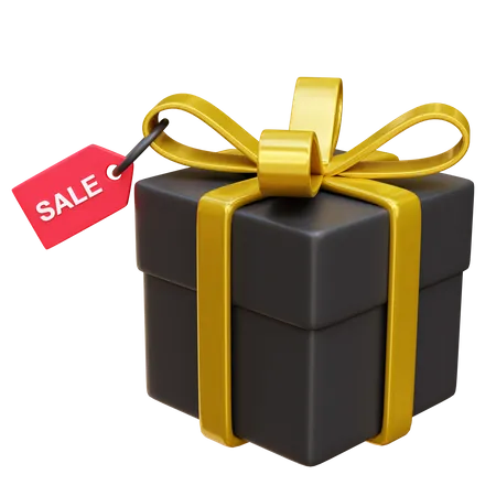 Sale Gift Box  3D Icon